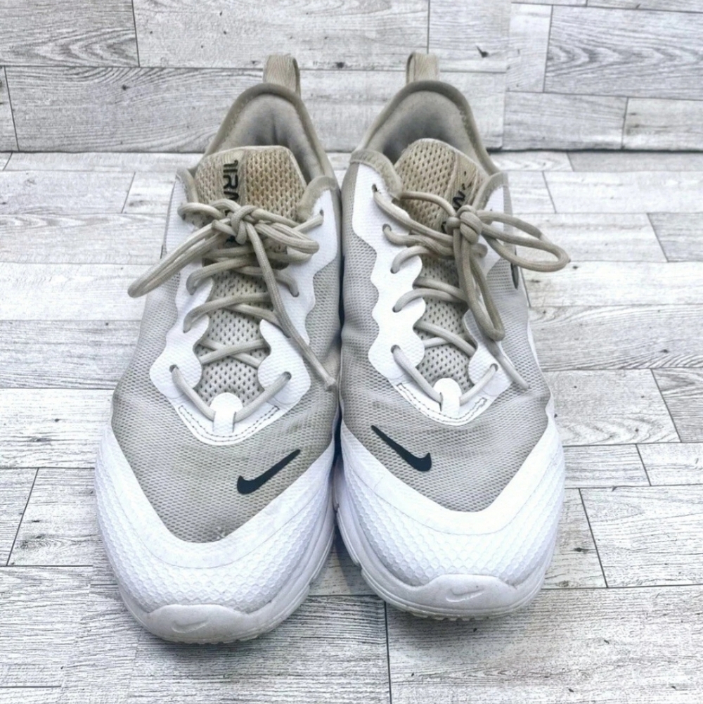 Nike Air Sneakers Y2k Running Athletic Womens Sz 10 White Max Sequent Walk Gym